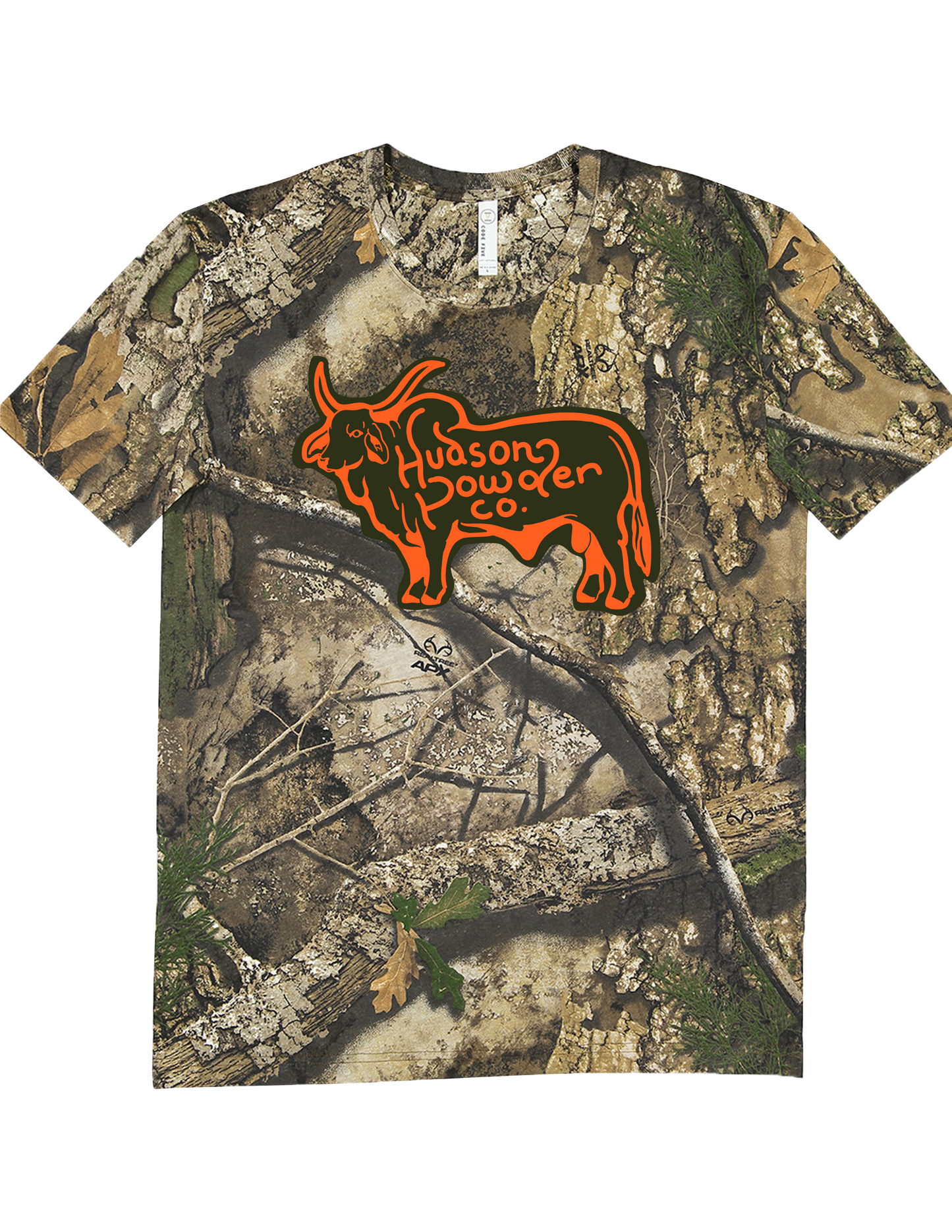 HPC American Brahman Bull Logo T-Shirt - Camo