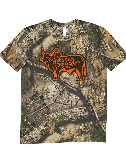 HPC American Brahman Bull Logo T-Shirt - Camo