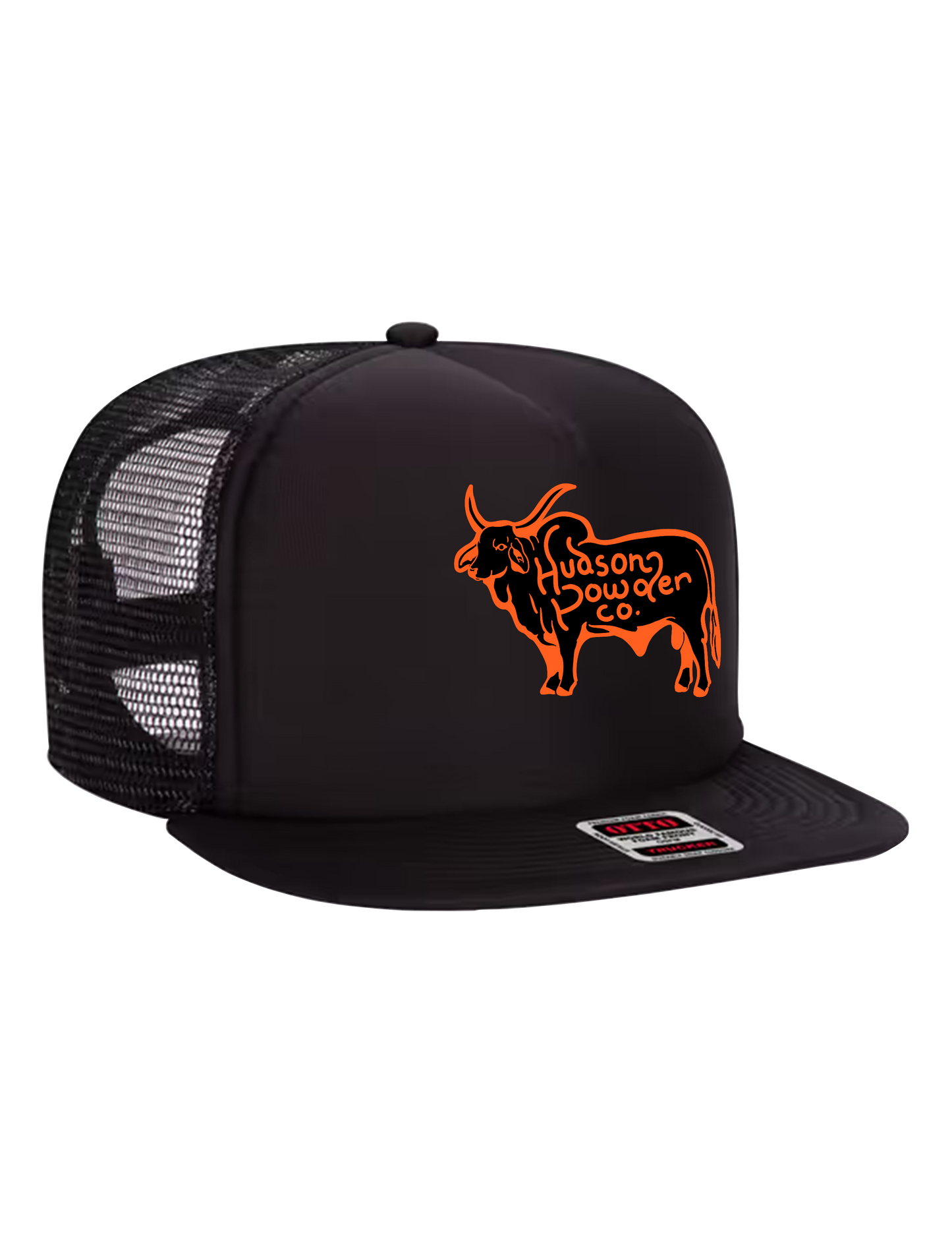 HPC American Brahman Bull Trucker Hat - Black