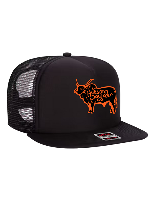 HPC American Brahman Bull Trucker Hat - Black